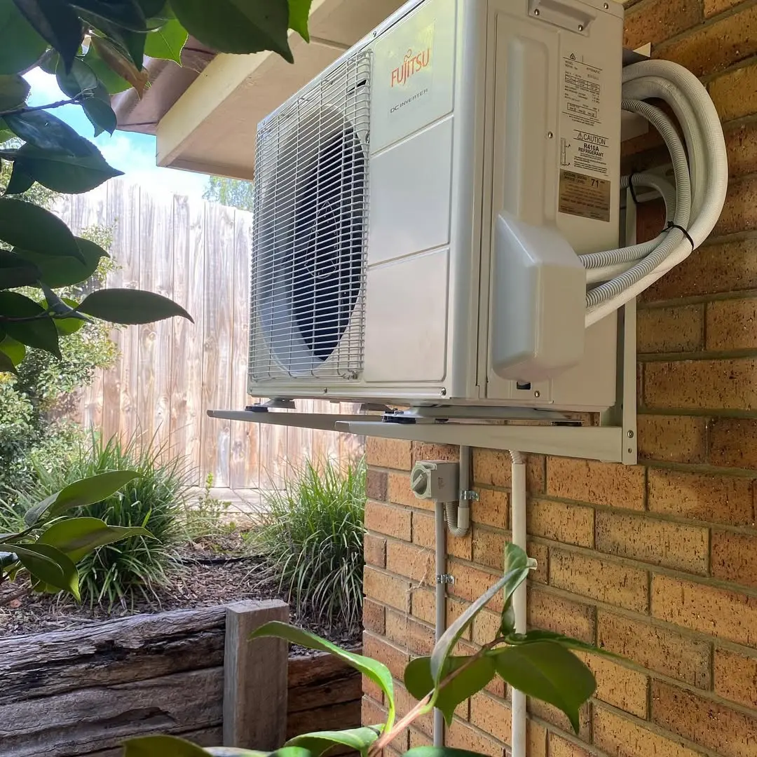 Aircon installation on-site